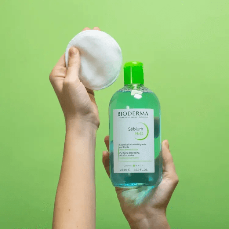 Água Micelar Demaquilante Bioderma Sébium H2O Antioleosidade 500ml